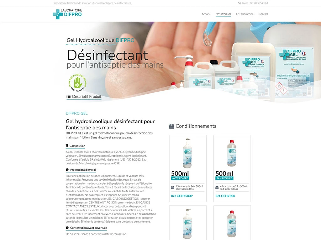 Laboratoire difpro