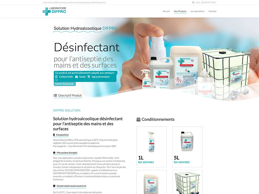 Laboratoire difpro