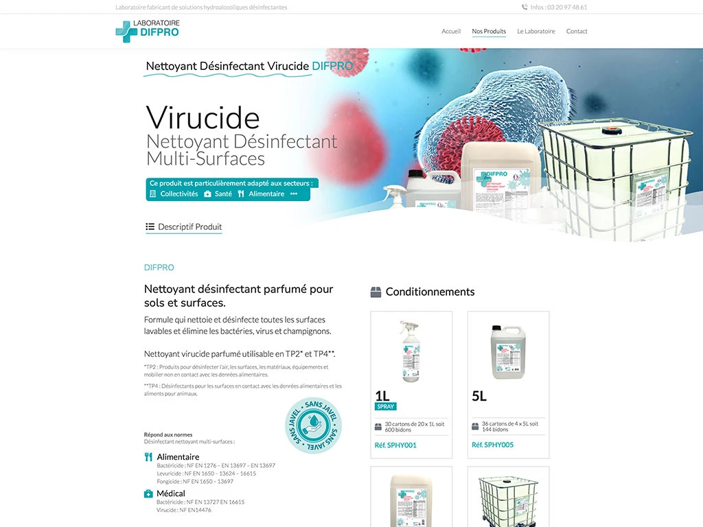 Laboratoire difpro