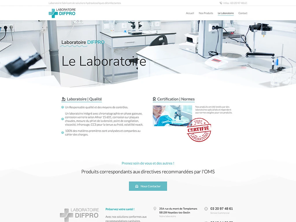 Laboratoire difpro