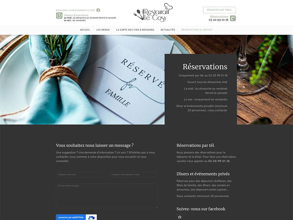 Restaurant Le Cosy